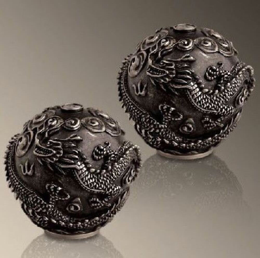 L’Objet Spice Jewels Dragon Phoenix Salt/Pepper Shakers